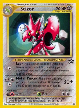 WoTC Promo 033/53 Scizor - Promo