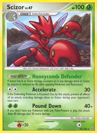 Stormfront Scizor - Rare
