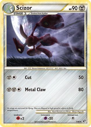 Undaunted Scizor - Reverse Holofoil - Holo Rare