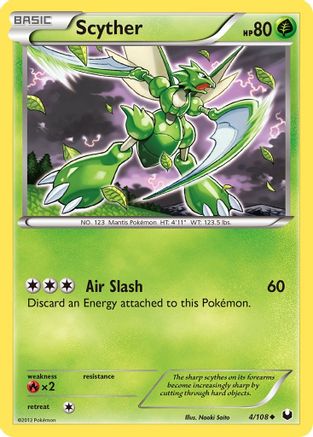 Dark Explorers 004 Scyther - Reverse Holofoil - Uncommon