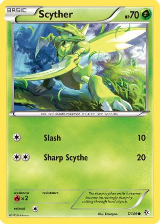 Boundaries Crossed 007 Scyther - Common