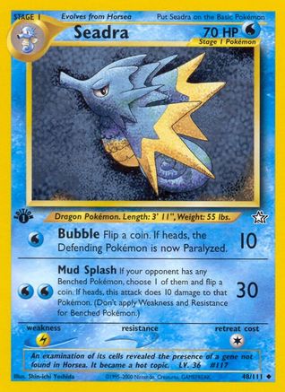 Neo Genesis 048/111 Seadra - 1st Edition - Uncommon