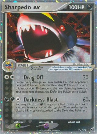 Deoxys Sharpedo ex - Ultra Rare