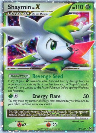 Platinum Shaymin Lv.X (Sky Forme) - Holofoil - Ultra Rare