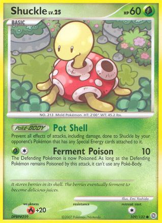 Secret Wonders Shuckle - Common