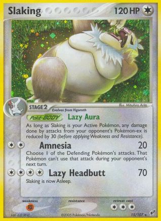 Deoxys Slaking - Reverse Holofoil - Holo Rare