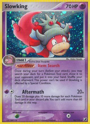 Unseen Forces Slowking - Reverse Holofoil - Holo Rare