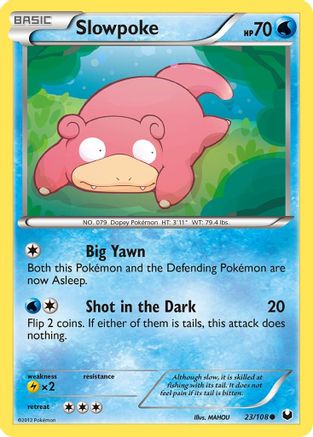 Dark Explorers 023/108 Slowpoke - Common