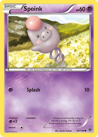XY Base Set 049 Spoink - Common