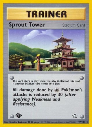 Neo Genesis 097/111 Sprout Tower - Unlimited - Uncommon