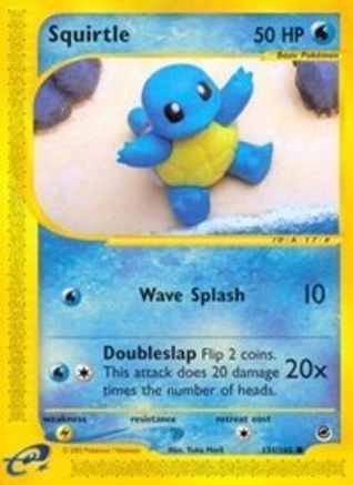 Expedition 131/165 Squirtle (131) - Reverse Holofoil - Common
