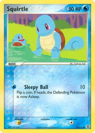 FireRed & LeafGreen 082/112 Squirtle - Common