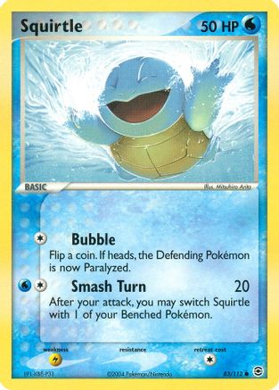 FireRed & LeafGreen 083/112 Squirtle - Common