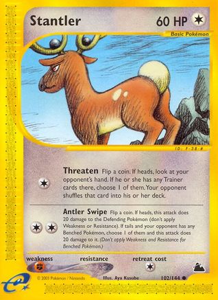 Skyridge 102 Stantler - Common