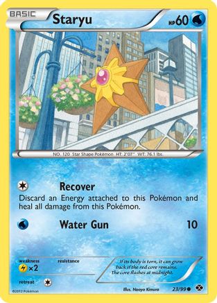 Next Destinies 023 Staryu - Reverse Holofoil - Common