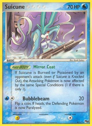 POP Series 2 Suicune - Rare