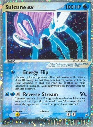 Team Magma vs Team Aqua Suicune ex - Holofoil - Ultra Rare