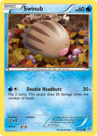 Plasma Storm 026 Swinub - Common