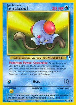 Legendary Collection 096/110 Tentacool - Reverse Holofoil - Common