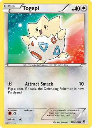 Boundaries Crossed 110 Togepi - Common