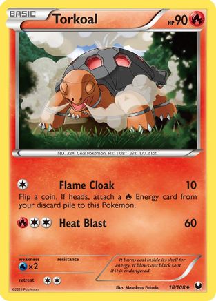 Dark Explorers 018 Torkoal - Uncommon