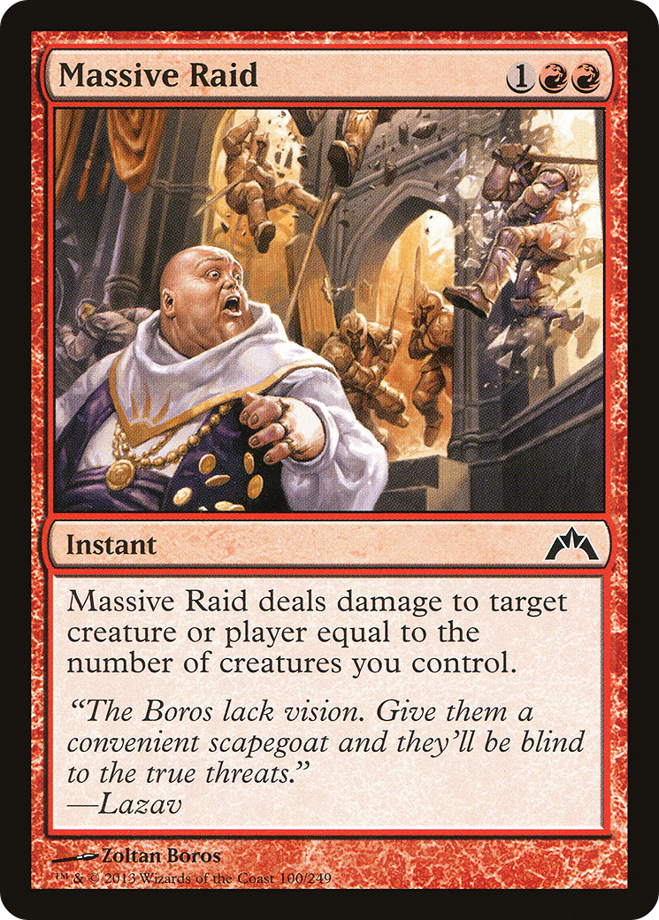 Gatecrash - (GTC-100) - Massive Raid Foil