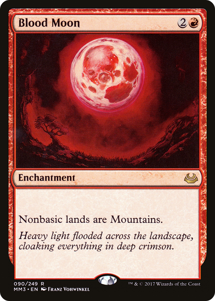 Modern Masters 2017 - (MM3-090) - Blood Moon