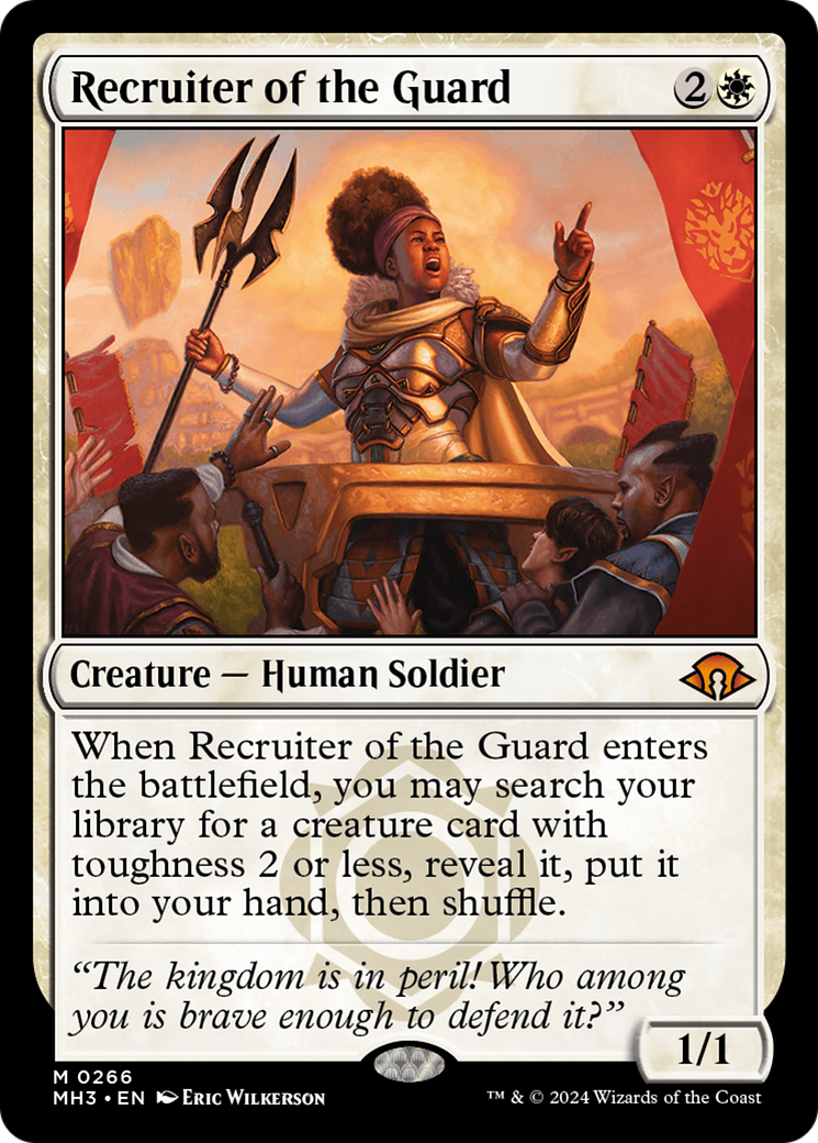Modern Horizons 3 - (MH3-266) - Recruiter of the Guard