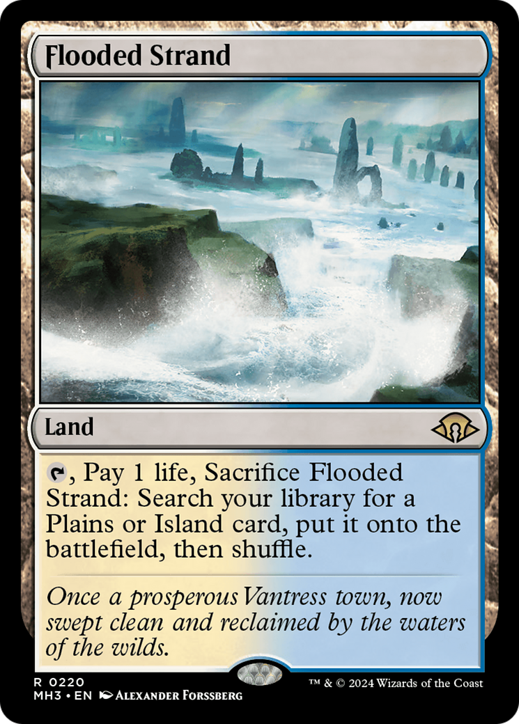 Modern Horizons 3 - (MH3-220) - Flooded Strand Foil
