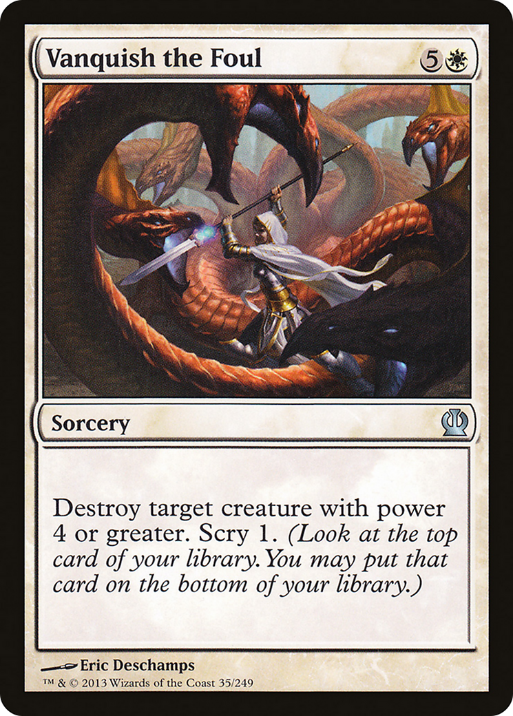 Theros - (THS-035) - Vanquish the Foul