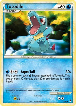 Call of Legends 074 Totodile - Reverse Holofoil - Common