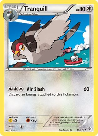Boundaries Crossed 124 Tranquill - Reverse Holofoil - Uncommon