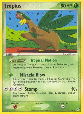 Deoxys Tropius - Rare