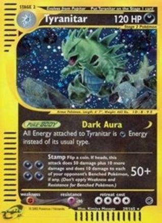 Expedition 029 Tyranitar (29) - Holofoil - Holo Rare