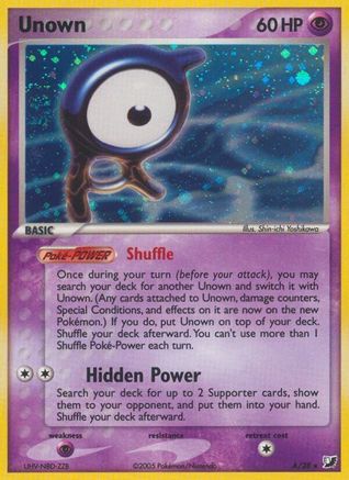 Unseen Forces Unown (A) - Holofoil - Holo Rare