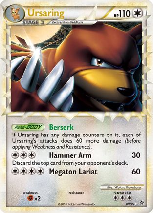 Unleashed Ursaring (Prime) - Holofoil - Ultra Rare