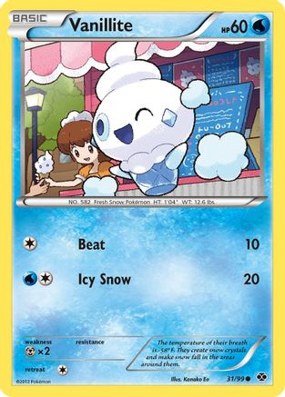 Next Destinies 031 Vanillite - Common