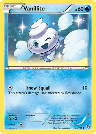Plasma Storm 035 Vanillite - Common