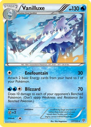 Plasma Storm 037 Vanilluxe - Rare