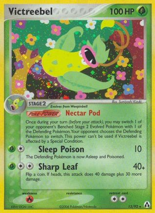 Legend Maker 013 Victreebel - Holofoil - Holo Rare