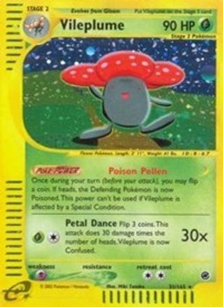 Expedition 031 Vileplume (31) - Holofoil - Holo Rare