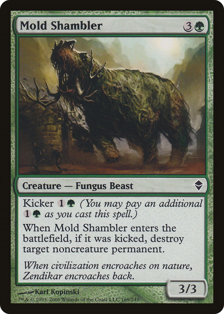 Zendikar - (ZEN-169) - Mold Shambler