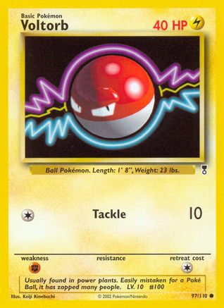 Legendary Collection 097/110 Voltorb - Reverse Holofoil - Common