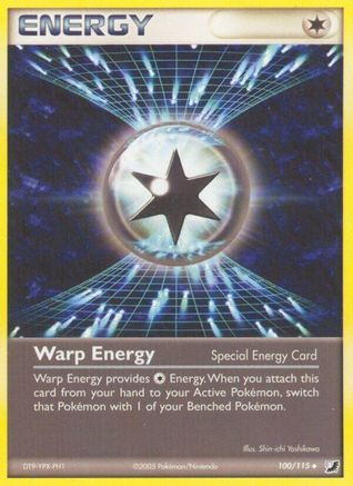 Unseen Forces 100 Warp Energy - Reverse Holofoil - Uncommon