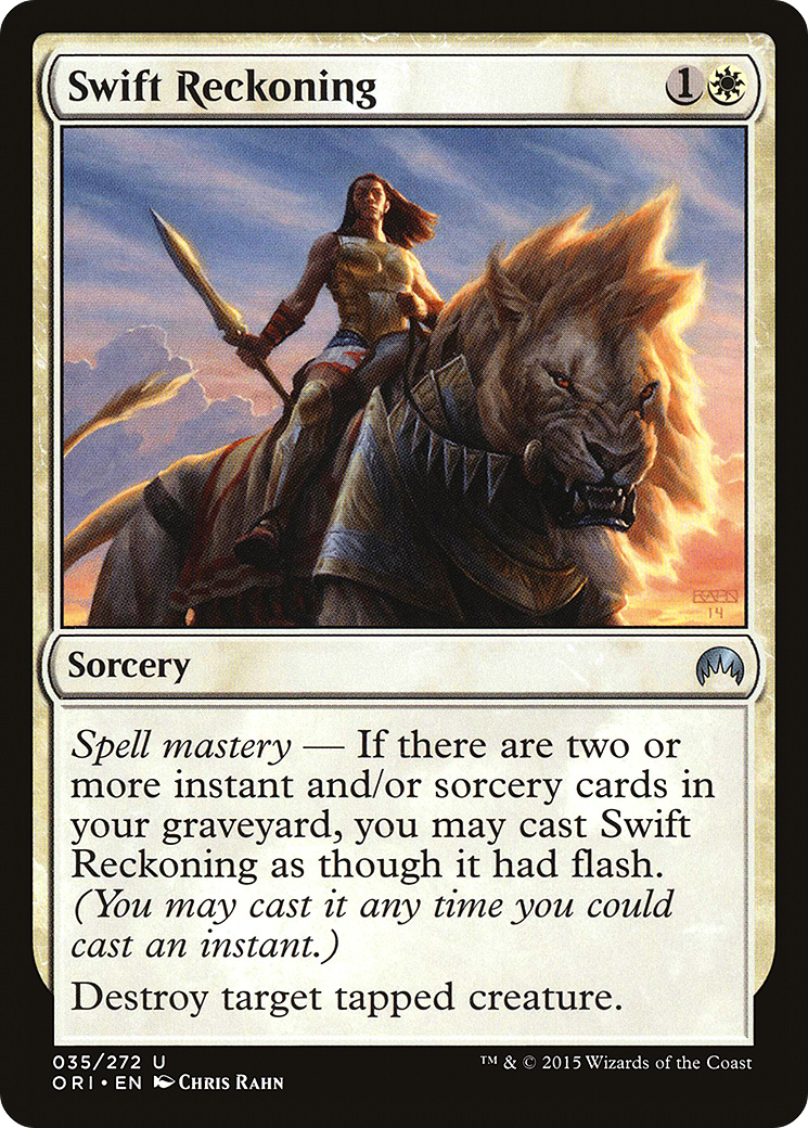 Magic Origins - (ORI-035) - Swift Reckoning