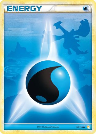 HeartGold SoulSilver 117 Water Energy - Common