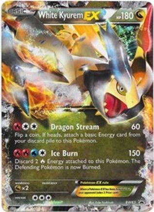 Black and White Promos BW63 White Kyurem EX - Holofoil - Promo