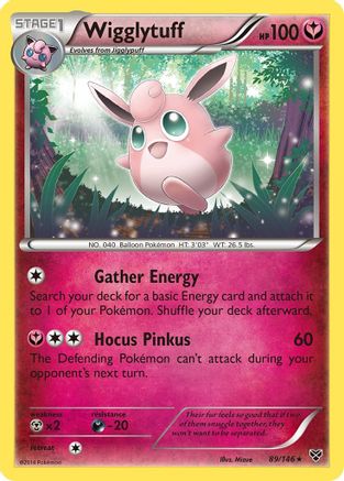 XY Base Set 089/146 Wigglytuff (89) - Rare