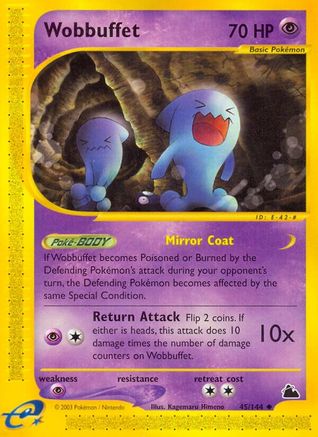 Skyridge 045 Wobbuffet - Reverse Holofoil - Uncommon
