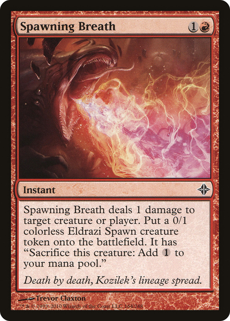 Rise of the Eldrazi - (ROE-164) - Spawning Breath